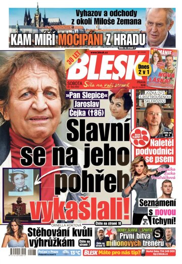 Obálka e-magazínu Blesk 22.10.2022