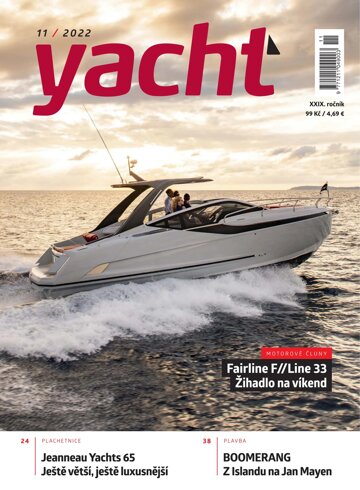 Obálka e-magazínu Yacht 11/2022