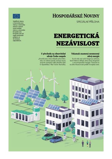 Obálka e-magazínu Hospodářské noviny - příloha 242 - 15.12.2022 Energetická nezávislost