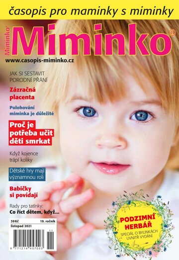 Obálka e-magazínu Miminko 11/2021