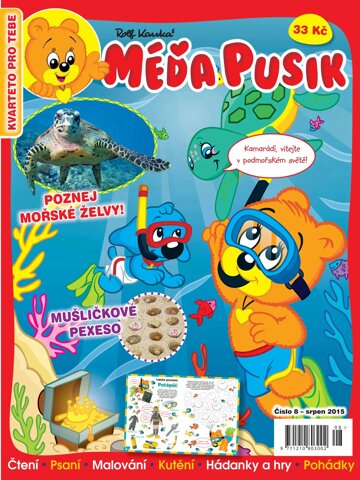Obálka e-magazínu Méďa Pusík 8/2015_6bd2df