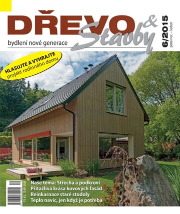 Obálka e-magazínu DŘEVO&stavby 6/2015