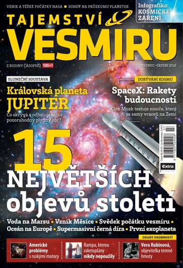 Obálka e-magazínu Tajemství Vesmíru 7-8/2016
