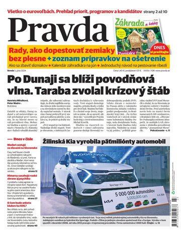 Obálka e-magazínu Pravda 5. 6. 2024