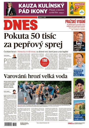 Obálka e-magazínu MF Dnes 9.7.2025