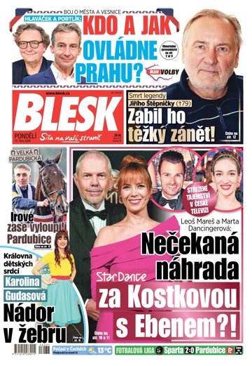 Obálka e-magazínu Blesk 12.10.2026