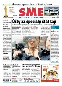 Obálka e-magazínu SME 25.2.2013