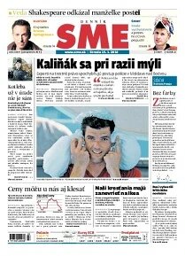 Obálka e-magazínu SME 15.1.2014