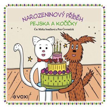 Obálka audioknihy Narozeninový příběh pejska a kočičky