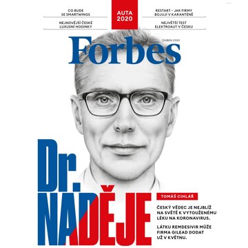 Obálka audioknihy Forbes duben 2020
