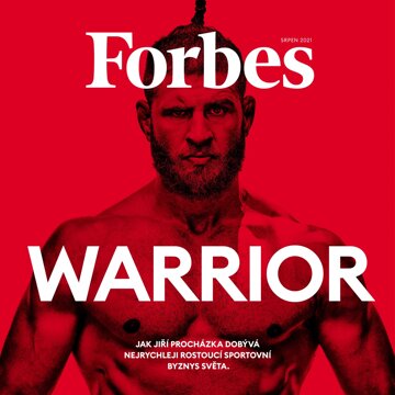 Obálka audioknihy Forbes srpen 2021