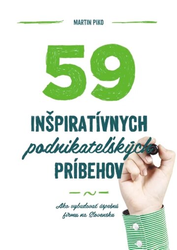 Obálka knihy 59 inšpiratívnych podnikateľských príbehov