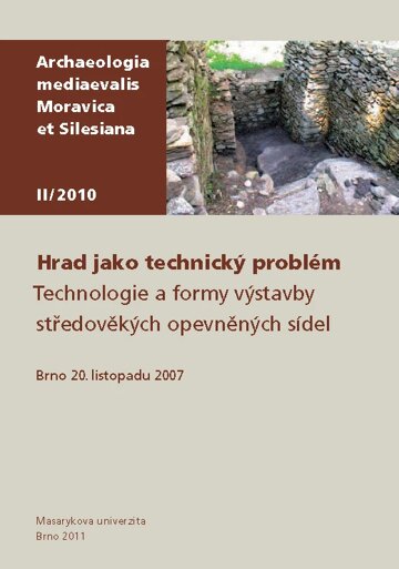 Obálka knihy Hrad jako technický problém