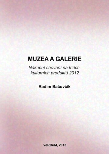 Obálka knihy Muzea a galerie