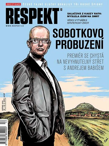 Obálka e-magazínu Respekt 12/2015