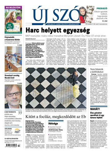 Obálka e-magazínu Új Szó 11.6.2016