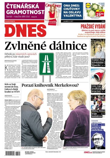 Obálka e-magazínu MF Dnes 6.2.2017