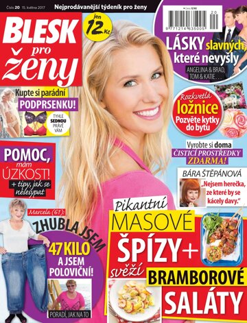 Obálka e-magazínu Blesk pro ženy 15.5.2017