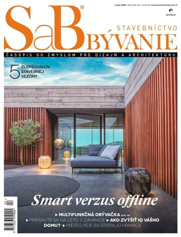 Obálka e-magazínu stavebnictvo a byvanie sab maj/jun 2018