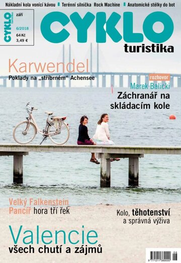 Obálka e-magazínu Cykloturistika 6/2018
