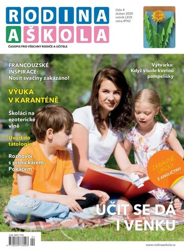 Obálka e-magazínu Rodina a škola 4/2020