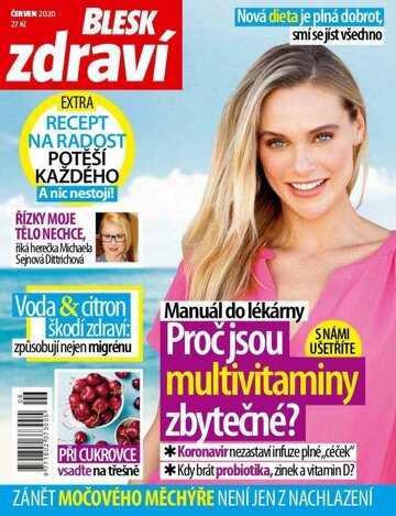 Obálka e-magazínu Blesk Zdraví 6/2020