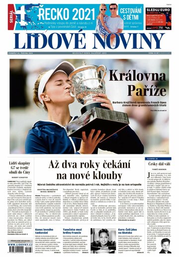 Obálka e-magazínu Lidové noviny 14.6.2021