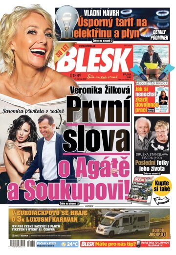 Obálka e-magazínu Blesk 21.6.2022