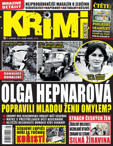 Obálka e-magazínu Krimi revue 5/15