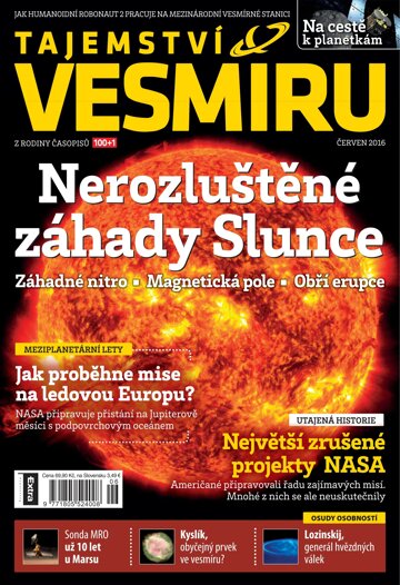 Obálka e-magazínu Tajemství Vesmíru 6/2016