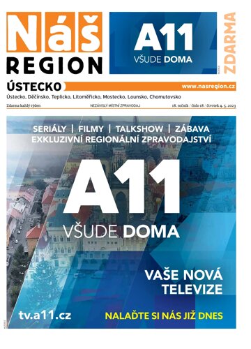 Obálka e-magazínu Náš Region - Ústecko 18/2023