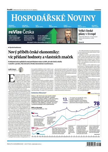 Obálka e-magazínu Hospodářské noviny 107 - 5.6.2023