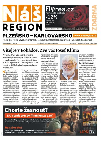 Obálka e-magazínu Náš Region - Karlovarsko 39/2023
