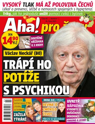 Obálka e-magazínu AHA! pro ženy 43/2023