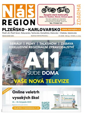 Obálka e-magazínu Náš Region - Karlovarsko 44/2023