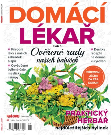 Obálka e-magazínu Knihovnička Paní domu - Domácí lékař 1/24