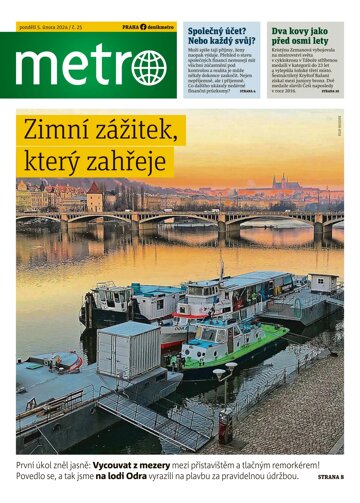 Obálka e-magazínu deník METRO 5.2.2024