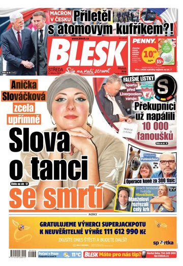 Obálka e-magazínu Blesk 6.3.2024