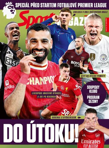 Obálka e-magazínu SPORT Magazín 15.8.2025