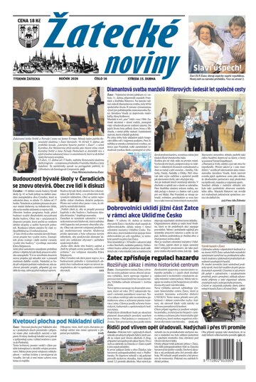 Obálka e-magazínu Žatecké noviny 16/26