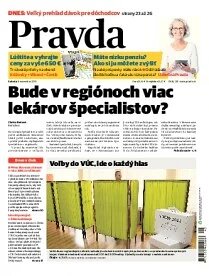 Obálka e-magazínu Pravda 9. 11. 2013