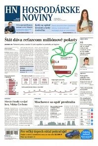 Obálka e-magazínu Hospodárske noviny 09.04.2014
