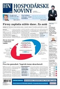 Obálka e-magazínu Hospodárske noviny 20.05.2014