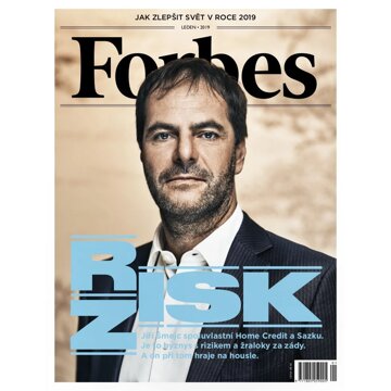 Obálka audioknihy Forbes leden 2019