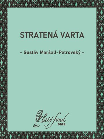 Obálka knihy Stratená varta