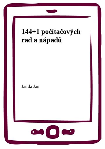 Obálka knihy 144+1 počítačových rad a nápadů