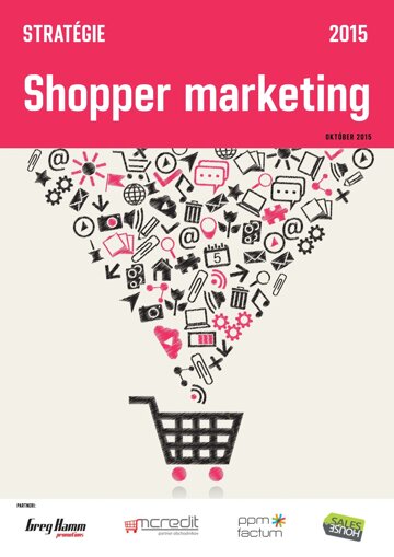 Obálka e-magazínu Shopper marketing 2015