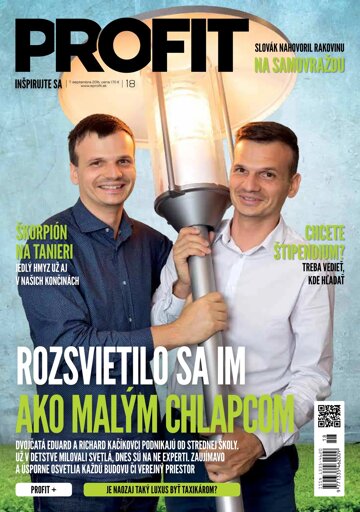 Obálka e-magazínu PROFIT (SK) 18/2016