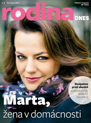Obálka e-magazínu Magazín RODINA DNES - 10.2.2017