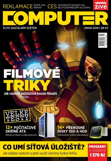 Obálka e-magazínu Computer 2/2018